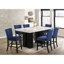 Happy Homes Finley Counter Height Dining Table with Marble Top Finley Counter Height Table IMAGE 2