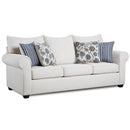 Happy Homes Stationary Sofa 4000 Sofa - Cream IMAGE 1