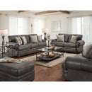 Happy Homes Stationary Loveseat 1055 Loveseat - Marco Khaki IMAGE 2
