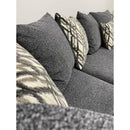 Happy Homes Fabric 3 pc Sectional 111-Steel Sectional IMAGE 2