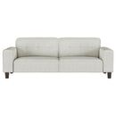 Coaster Furniture Deerhurst 509647 Upholstered Track Arm Tufted Sofa - Greige IMAGE 2