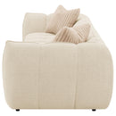 Coaster Furniture Winchester 503997 Boucle Upholstered Extra Long Sofa - Sand Pebble IMAGE 4