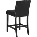 Crown Mark Lennon 1715SET-AB 5 pc Counter Height Dinette - Black IMAGE 4