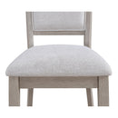 Crown Mark Amara 2215DW-SET 5 pc Round Dinette - Driftwood IMAGE 4