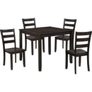 Crown Mark Durham 2266SET 5 pc Dining Set IMAGE 2