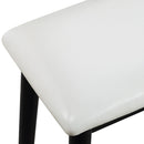 Crown Mark Cecilia 4905SET-BK Vanity Table & Stool - Black IMAGE 7