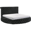 Crown Mark Brigitte 5202BK-K King Bed - Black IMAGE 1