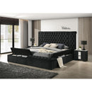 Crown Mark Liliana 5203BK-K King Bed - Black IMAGE 4