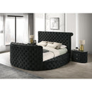 Crown Mark Voltare 5212BK-2 Nightstand - Black IMAGE 3