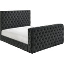 Crown Mark Josephine 5213BK-K King Bed with TV Lift IMAGE 1