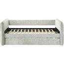 Crown Mark Philipa 5324LG Daybed - Light Grey Tweed IMAGE 4