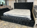 Liquidation Sale!!! $399 KING Black Velvet Platform Bed Frame