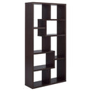 Coaster Furniture Theo 800264 71-inch 7-shelf Bookshelf - Cappuccino IMAGE 5