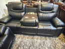 Galveston Black - 3PC OVERSIZED Reclining Set