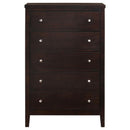 Coaster Furniture Carlton 5-Drawer Chest 202095 IMAGE 2