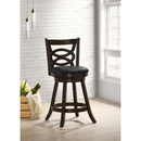 Coaster Furniture Calecita 101929 Wood Swivel Counter Stool - Cappuccino (Set of 2) IMAGE 9