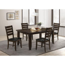  Coaster Furniture Dalila 102722 Wood Dining Side Chair - Cappuccino (Set of 2) IMAGE 10