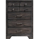  Crown Mark Jaymes B6580 7 pc Queen Sleigh Storage Bedroom Set IMAGE 4