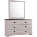  Crown Mark Coralee B8130 7 pc Queen Panel Bedroom Set IMAGE 3
