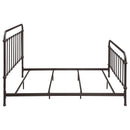  Coaster Furniture Livingston 300399KE Metal Eastern King Open Frame Bed - Dark Bronze IMAGE 7