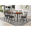  Coaster Furniture Hollyoak 183041-S7 7 pc Dining Set IMAGE 1