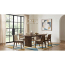  Coaster Furniture Decker 193951WAL-S7D 7 pc Dining Set IMAGE 1