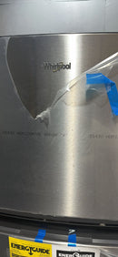 Brand New Stainless Steel Top and Bottom Refrigerator Whirlpool