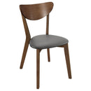 Coaster Furniture Karri 801095 2-piece Home Office Computer Desk and Chair Set - Walnut IMAGE 3