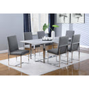  Coaster Furniture Mackinnon 107143 Upholstered Dining Side Chair - Grey (Set of 2) IMAGE 10