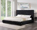 Liquidation Sale!!! $399 KING Black Velvet Platform Bed Frame