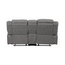 Coaster Furniture Higgins Reclining Leatherette Loveseat 602262 IMAGE 4