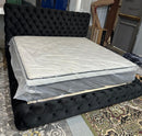 Liquidation Sale!!! $399 KING Black Velvet Platform Bed Frame
