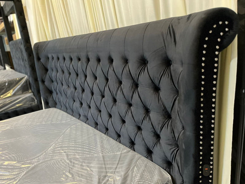 Round Storage Bed Frame