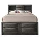  Crown Mark Emily King Bookcase Bed with Storage B4275-K-HBFB/B4275-K-RAIL/B4275-K-DRW-L/B4275-K-DRW-R IMAGE 1