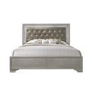  Crown Mark Lyssa King Upholstered Panel Bed B4300-K-HBFB/B4300-KQ-RAIL IMAGE 1