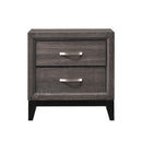  Crown Mark Akerson 2-Drawer Nightstand B4620-2 IMAGE 1