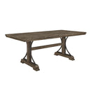  Crown Mark Quincy Dining Table with Trestle Base 2131T-4079 IMAGE 2