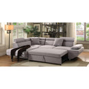 Happy Homes Miami Fabric Sleeper Sectional Miami IMAGE 1