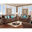 Happy Homes Washington Stationary Fabric Sofa Washington 1560 Sofa - Coco IMAGE 2