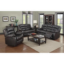 Happy Homes Dynamo Reclining Fabric Loveseat Dynamo Loveseat - Brown IMAGE 2
