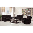 Happy Homes Andrew Fabric Recliner Andrew Recliner - Chocolate IMAGE 3