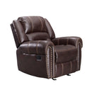 Happy Homes Lexington Leather Look Recliner Lexington 2018 Recliner IMAGE 1