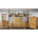 Happy Homes Rustic Texas Star Queen Mansion Bed Rustic Texas Star Queen Mansion Bed IMAGE 2