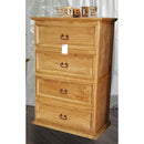 Happy Homes Rustic Texas Star 4-Drawer Chest Rustic Texas Star 4-Drawer Chest IMAGE 2