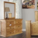 Happy Homes Rustic Texas Star 6-Drawer Dresser Rustic Texas Star 6-Drawer Dresser IMAGE 1