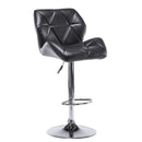 Happy Homes Adjustable Height Stool HHC2201 Bucket Seat Barstool - Black IMAGE 1
