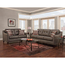 Happy Homes Stationary Fabric Sofa 4840 Sofa - Ash IMAGE 2