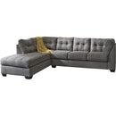 Happy Homes Ashley Fabric 2 pc Sectional Ashley 452 Sectional - Charcoal IMAGE 5