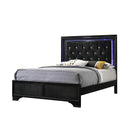  Crown Mark Micah Full Upholstered Panel Bed B4350-F-HBFB/B4350-FT-RAIL IMAGE 1