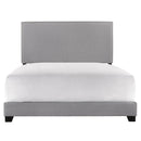  Crown Mark Erin Twin Upholstered Platform Bed 5271GY-T-NH IMAGE 1